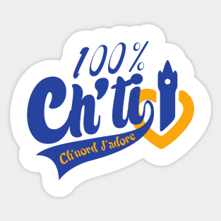 100% Ch'ti Sticker